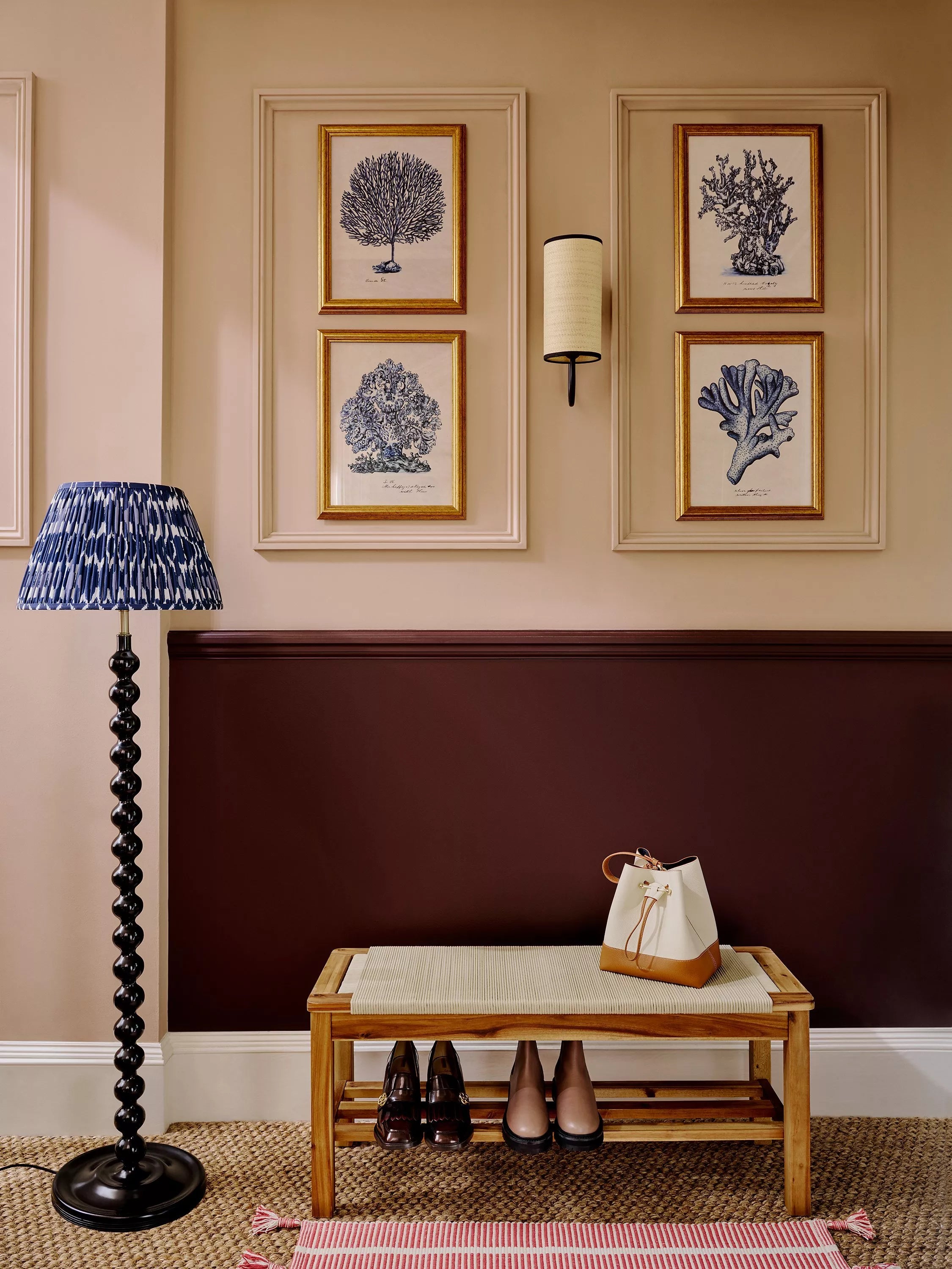John Lewis Bobbin floor lamp black - British product