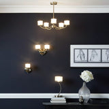 John Lewis Paige double wall light satin nickel - British product