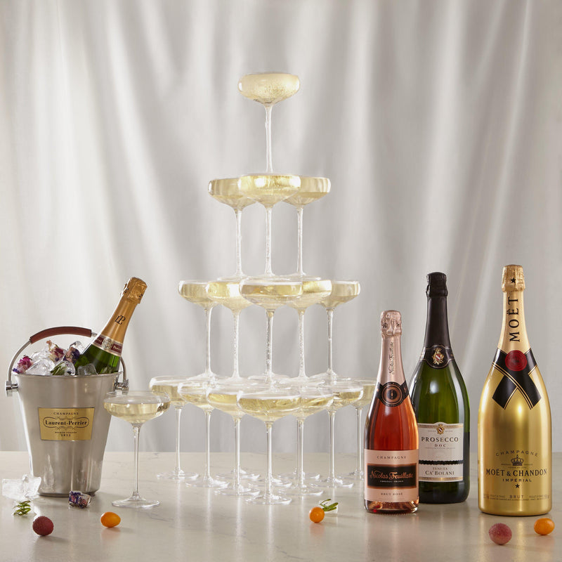 Nicolas Feuillatte Brut Rosé Champagne 75cl, imported from the UK
