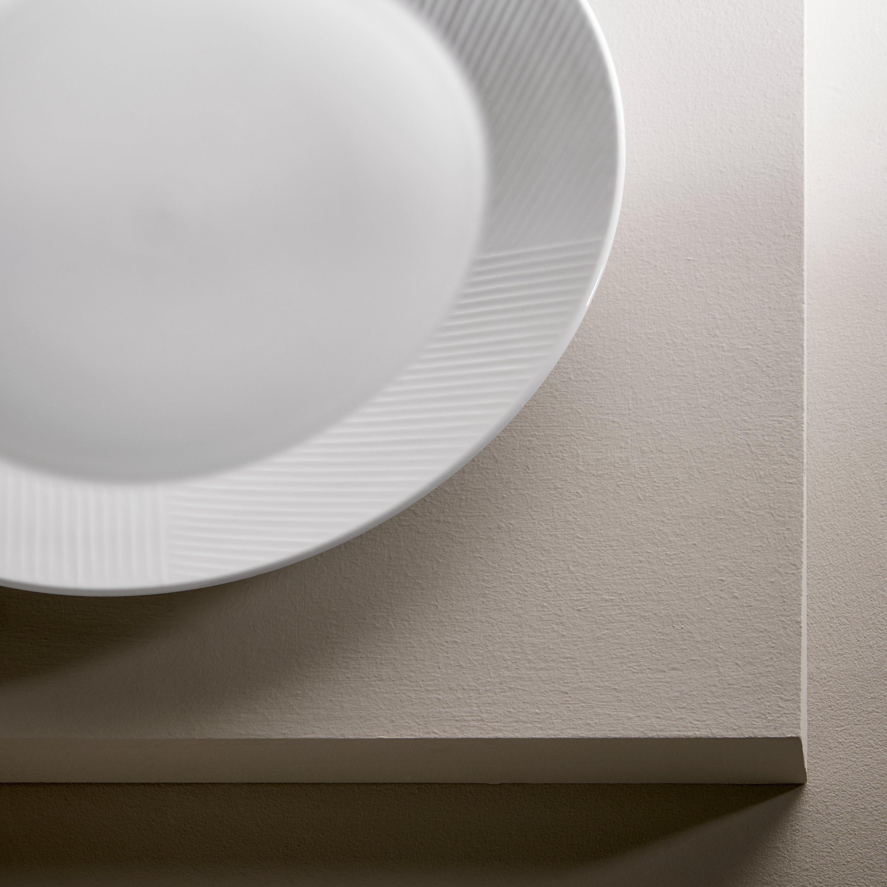 John Lewis Design Project porcelain coupe side plate 23cm - British product