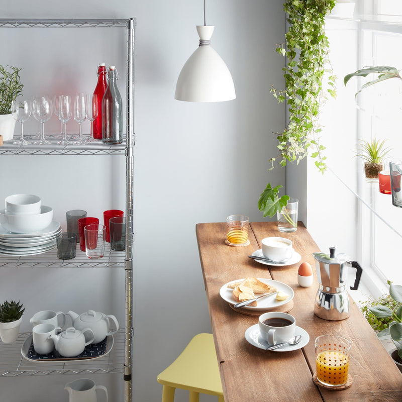John Lewis white porcelain covered sugar bowl, UK version