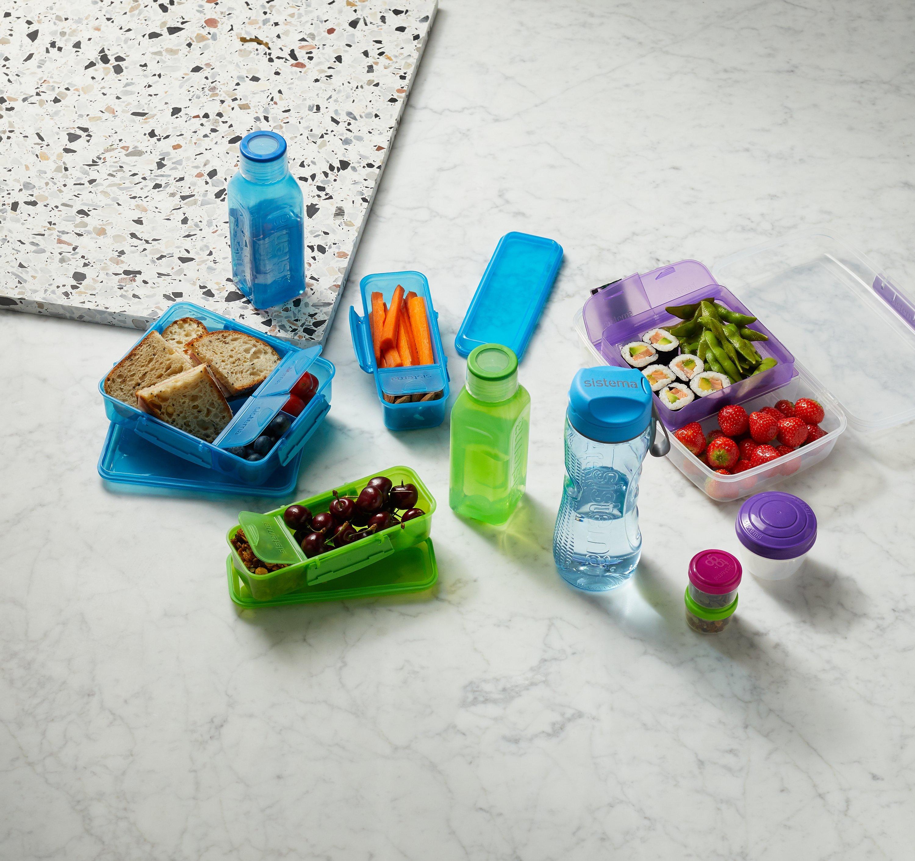 Sistema Bento Lunch Box assorted 1.65L - British product