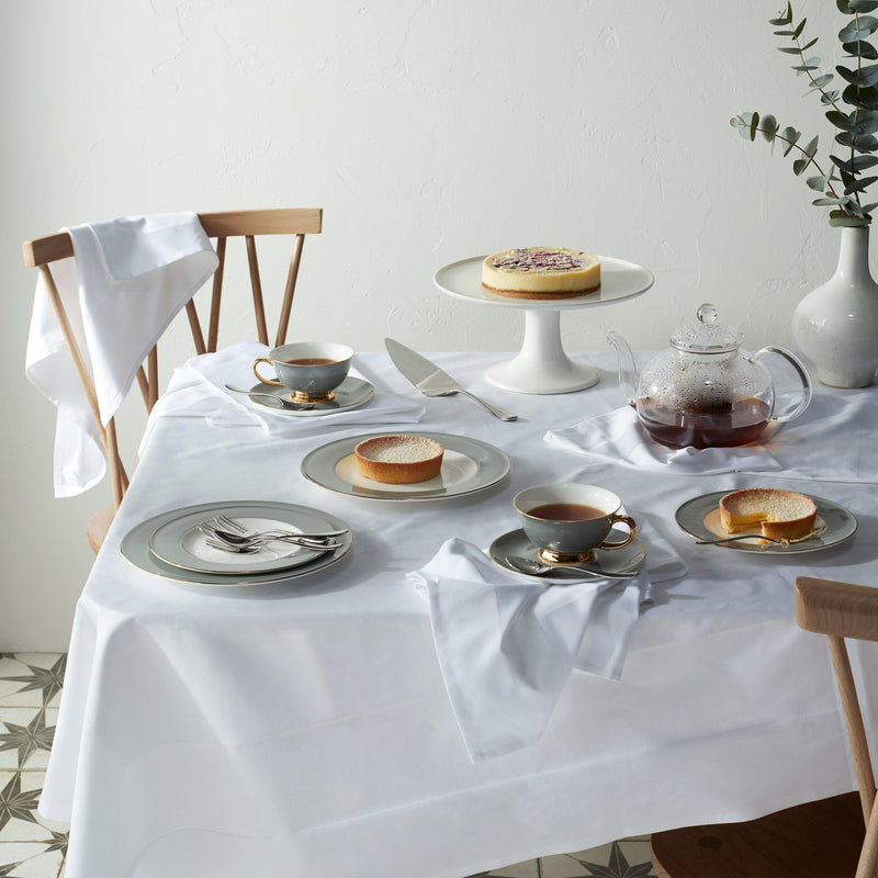 John Lewis fine cotton napkins set of 4 white, imported from the UK