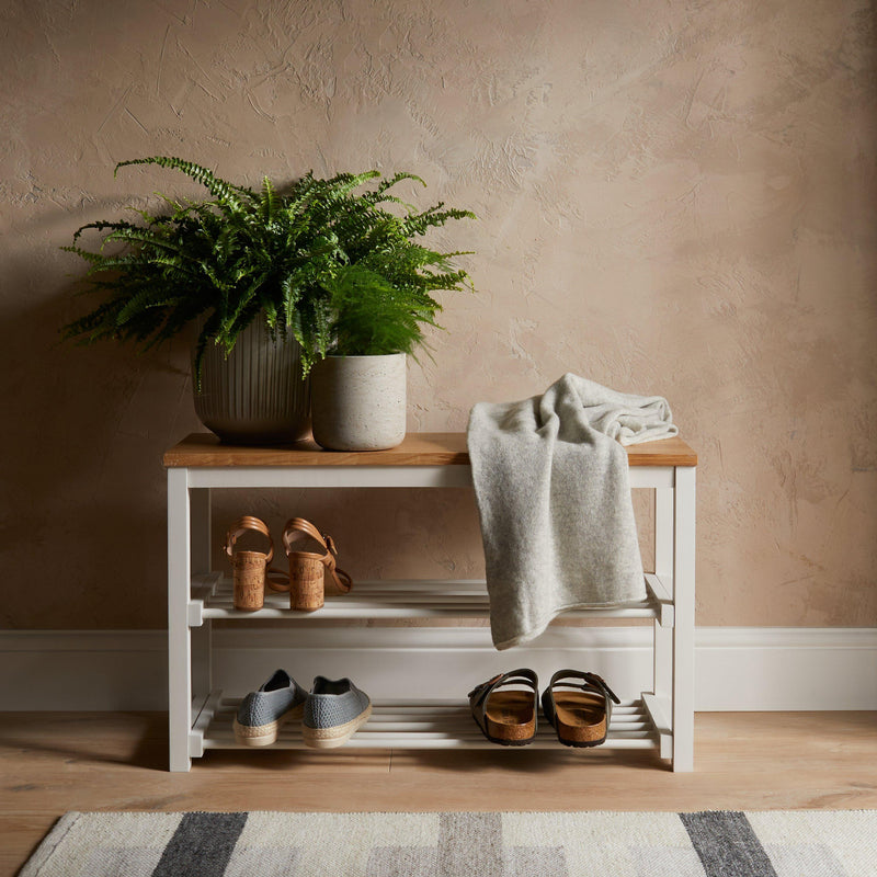 John Lewis Modern Country 3 tier shoe rack, imported from the UK