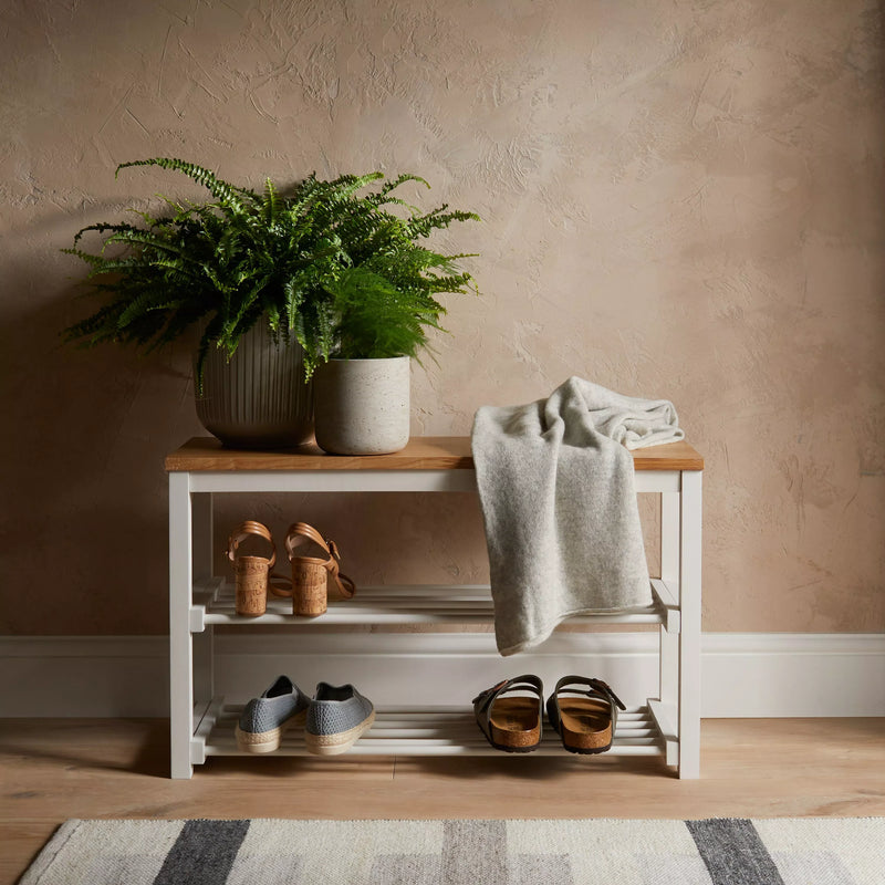 John Lewis Modern Country 3 tier shoe rack, imported from the UK