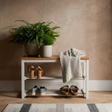 John Lewis Modern Country 3 tier shoe rack, imported from the UK