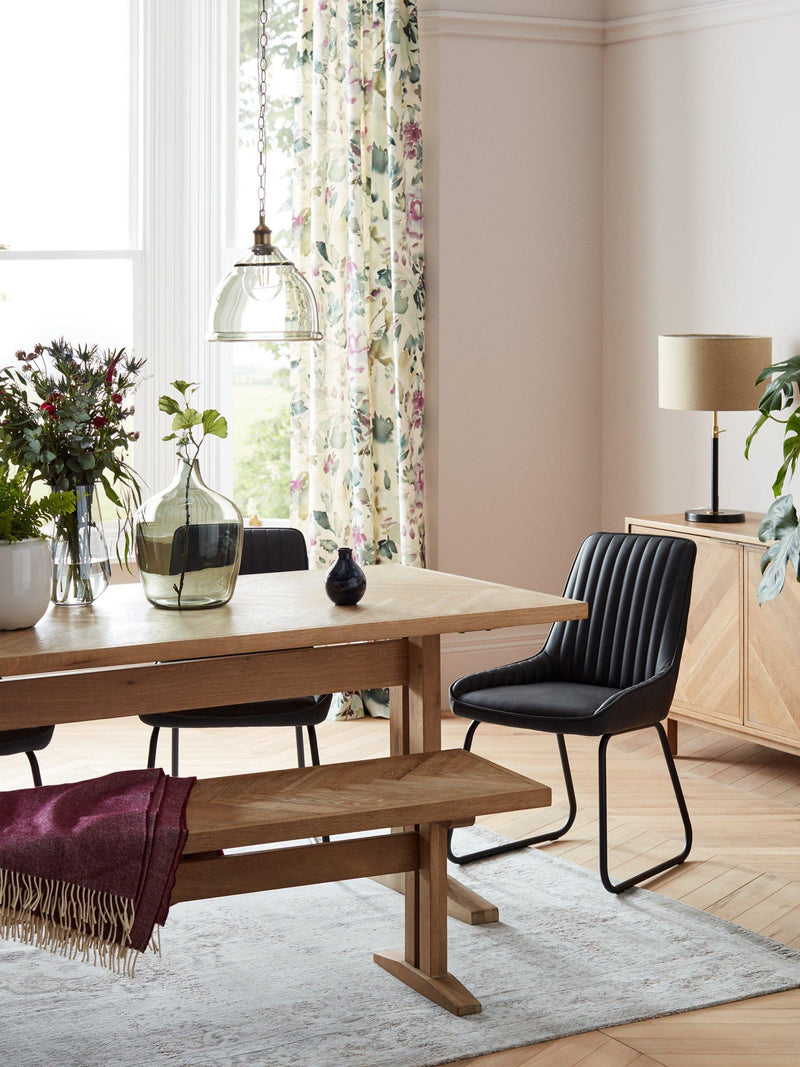 John Lewis Estate 3 seater bench in natural oak finish (British brand)