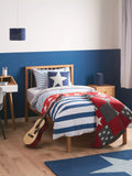 John Lewis Stars & Stripes cushion red/blue 40cm - British product