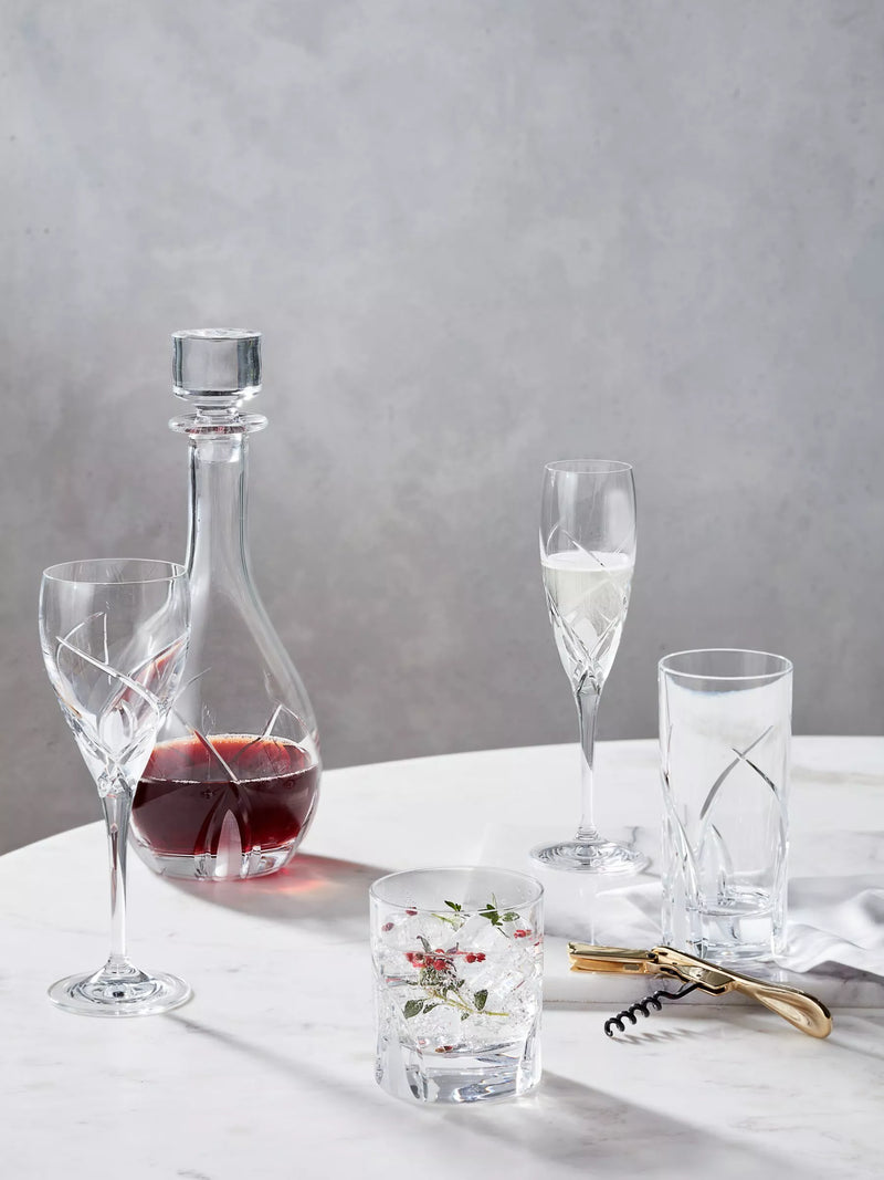 John Lewis crystal highball glasses clear set of 2 360ml UK version