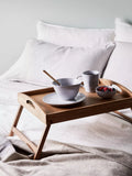 John Lewis oak wood folding bed tray natural 65cm, UK version
