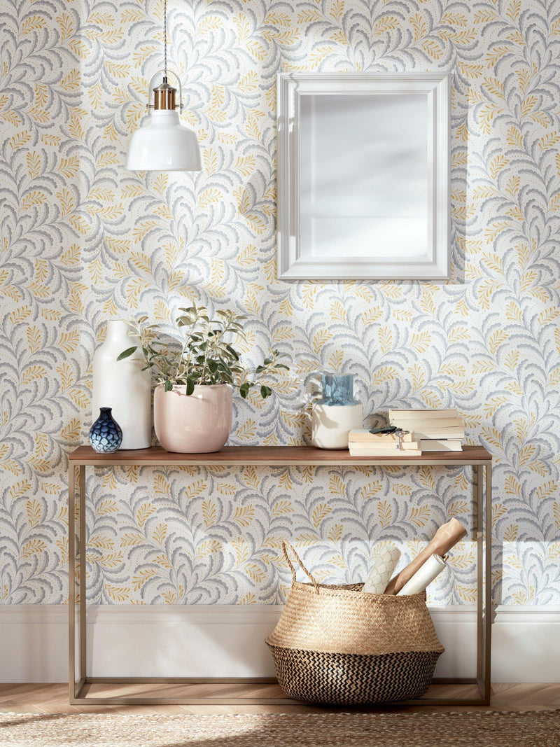 John Lewis fern design wallpaper, UK version