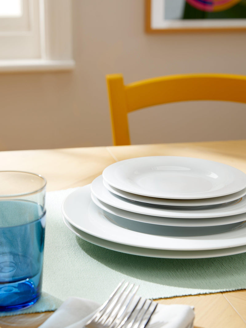 John Lewis Dine porcelain rim side plate 22cm - British product
