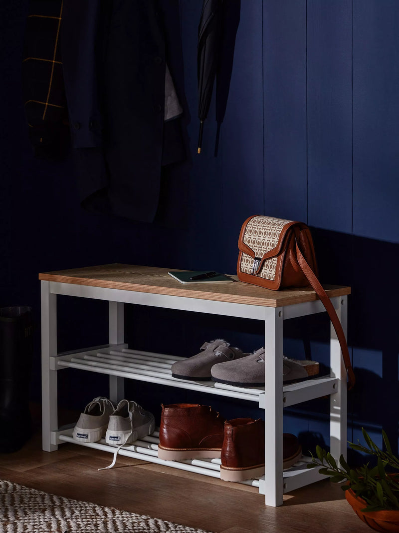 John Lewis Modern Country 3 tier shoe rack, imported from the UK