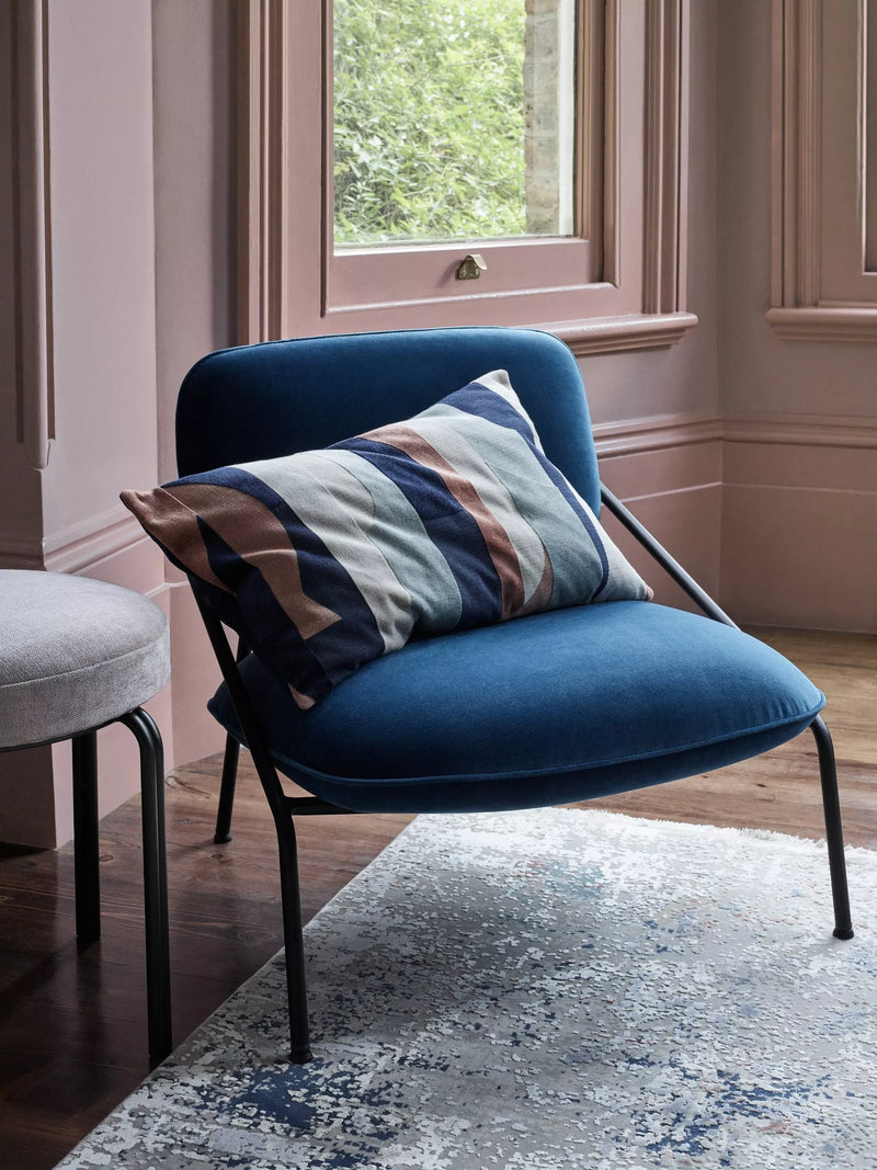 John Lewis Velvet Cushion Multi 40 x 60cm, UK version