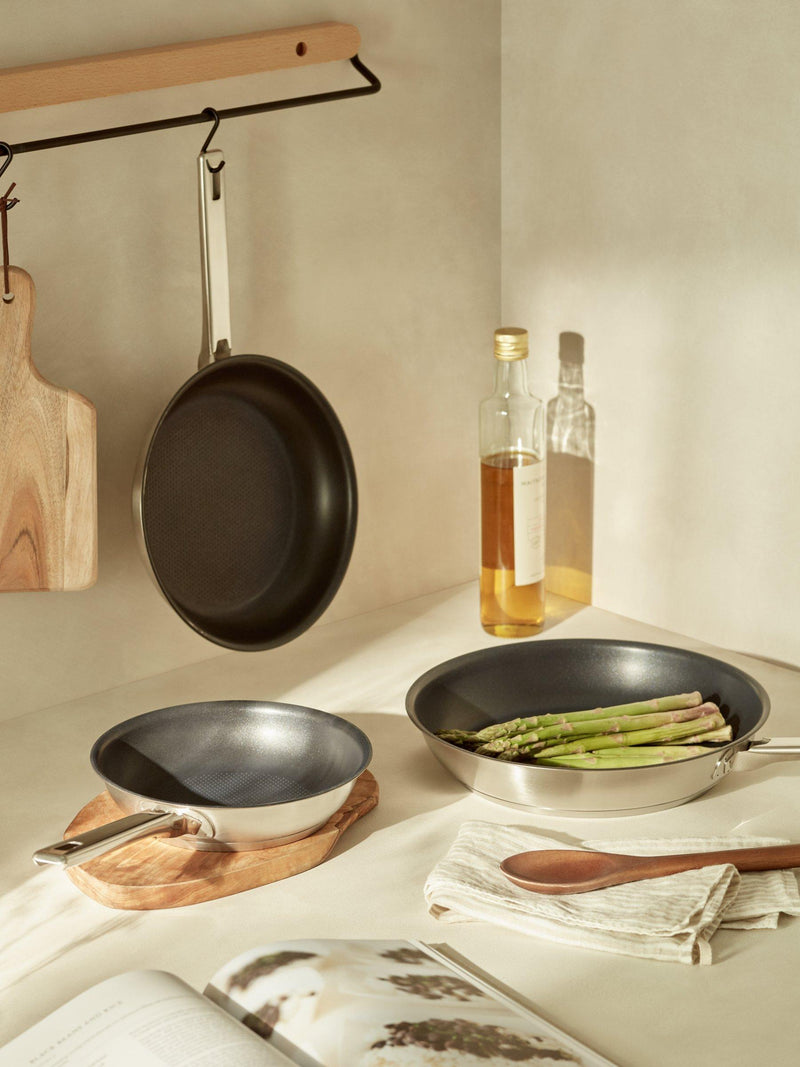 John Lewis stainless steel non-stick frying pan 28cm, UK version