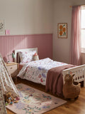 John Lewis Enchanted Garden Wool Pile Rug, Pink, L170 x W110cm