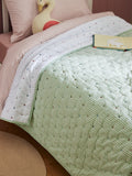 John Lewis gingham stitch quilted bedspread, UK version