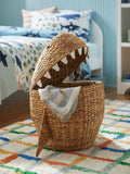 John Lewis kids shark water hyacinth laundry basket, UK version