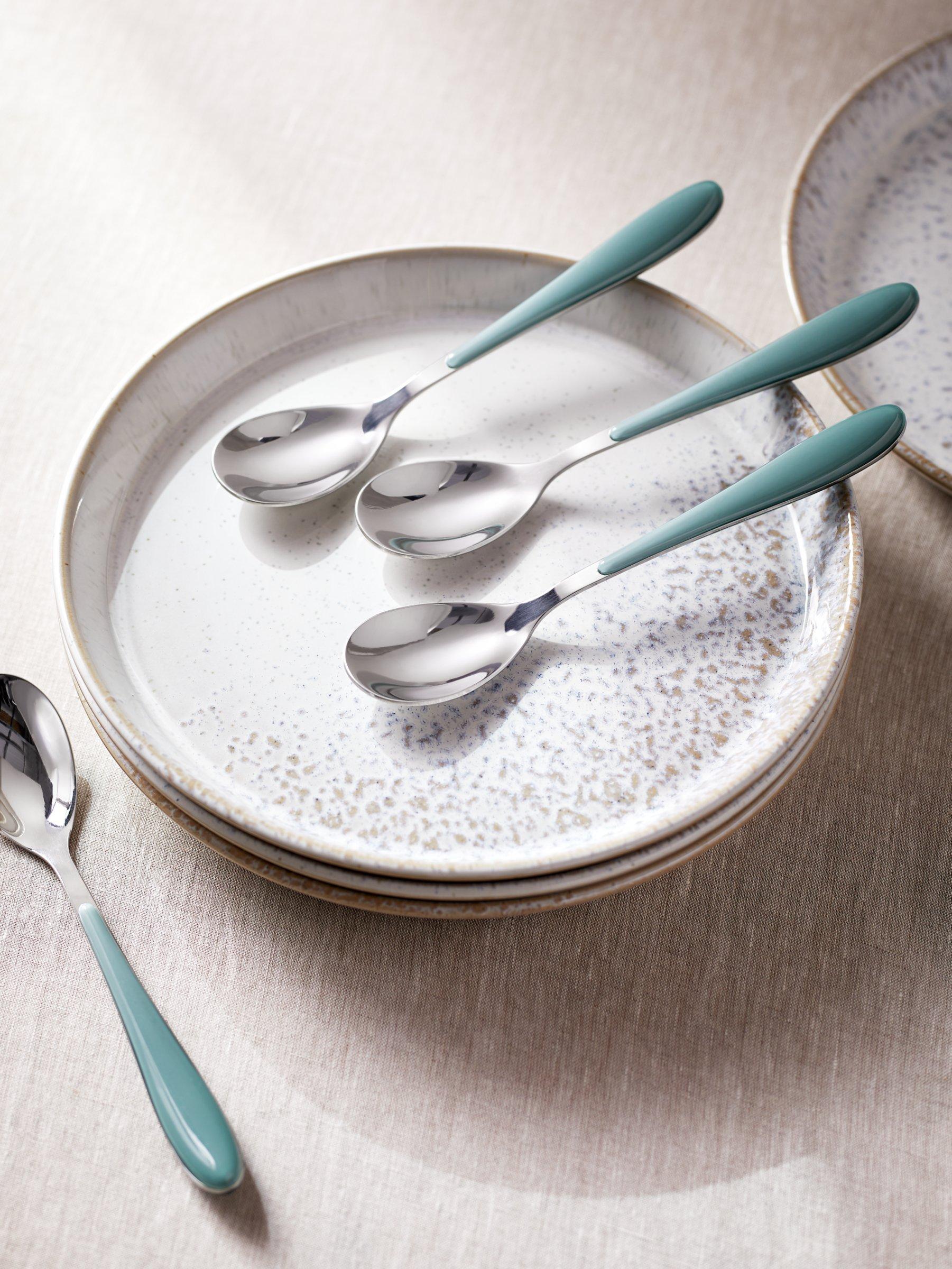 John Lewis Studio dessert spoon set, imported from the UK
