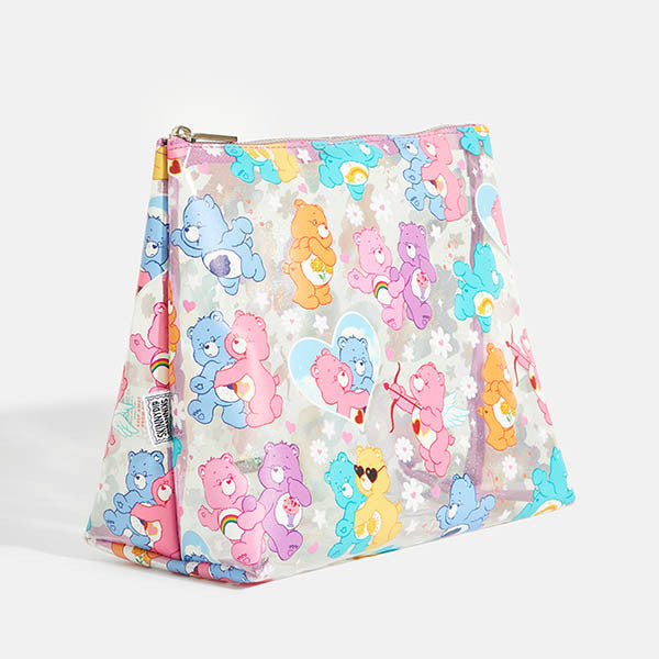 Skinnydip London Care Bears x Skinnydip Glitter Wash Bag 100% TPU