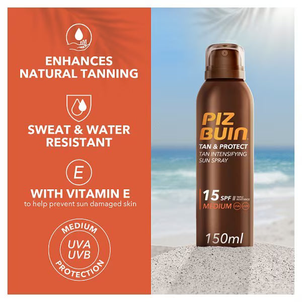 Piz Buin Tan Accelerating SPF15 150ml