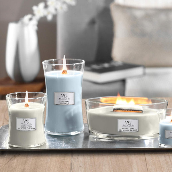 Woodwick Large Hourglass Seaside Neroli Candle 610g