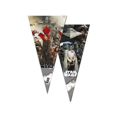 Superdrug Star Wars Characters Plastic Cone Party Bags (Pack of 6)- Buy online at McGrocer