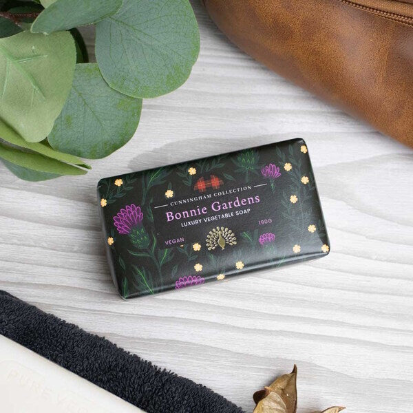 English Soap Company Cunningham Collection 190g Soap - Bonnie Gardens
