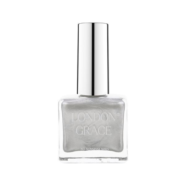 London Grace Esme Nail Polish Silver 12ml