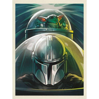 Superdrug Star Wars Mandalorian N-1 Starfighter Framed Canvas Print- Buy online at McGrocer