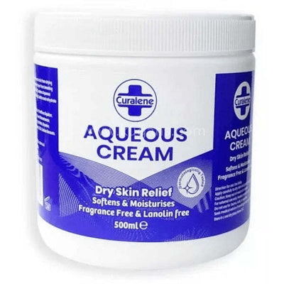 Superdrug Curalene Aqueous Original Dry Skin Relief Body Cream 500ml- Buy online at McGrocer