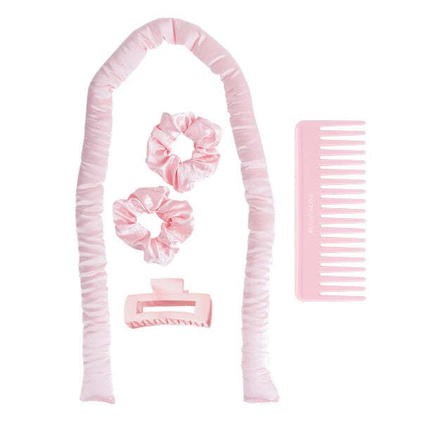 Brushworks Heatless Hair Curling Set