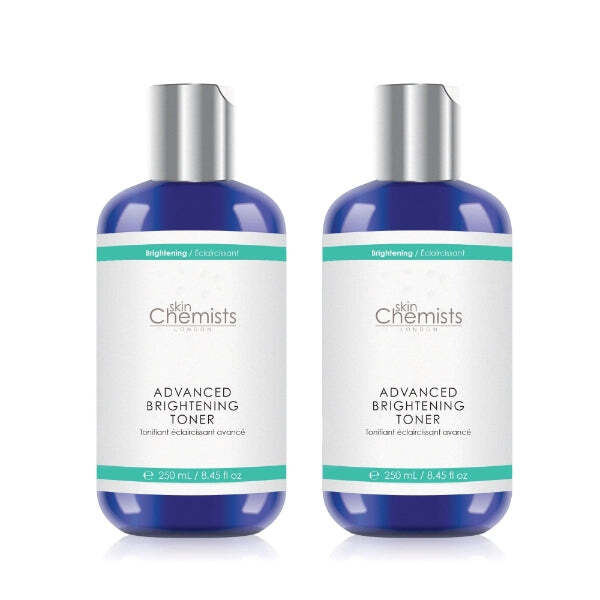 skinChemists Advanced Brightening Toner 250ml Duo Pack