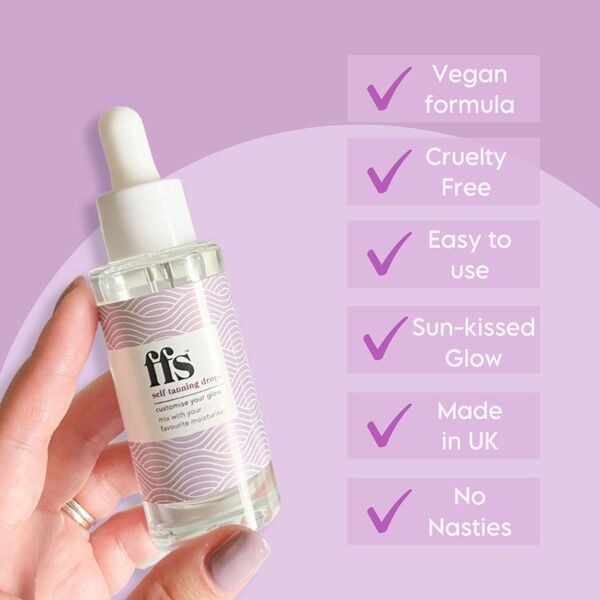 FFS Beauty Golden Goddess Vegan Tanning Drops 30ml