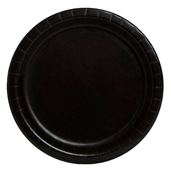 Unique Party Paper Round Dessert Plate (Pack of 20)