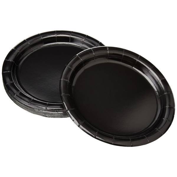 Unique Party Paper Round Dessert Plate (Pack of 20)