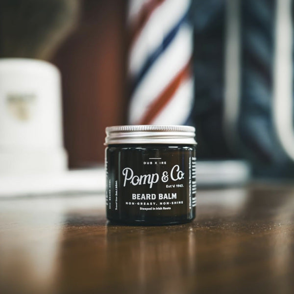 Pomp & Co Beard Balm, Non-Shine Matte Finish 60ml