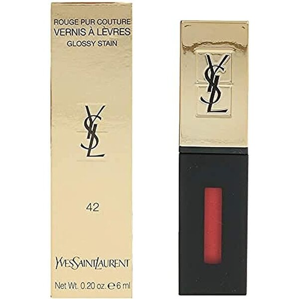 YSL Rouge Pur Couture Vernis à Lèvres Glossy Stain 6ml