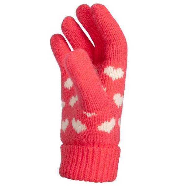 Trespass Girls Mary Hearts Gloves (5-7 Years)