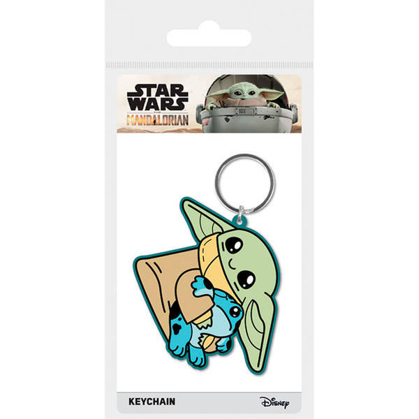 Star Wars: The Mandalorian Grougu´s Little Rubber Keyring