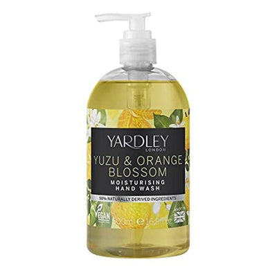 Superdrug Yardley Yuzu & Orange Blossom Botanical Hand Wash 500ml- Buy online at McGrocer