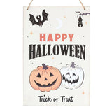 Something Different Halloween Spooky Pumpkin Hanging Sign
