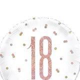 Unique Party Round 18th Foil Balloon