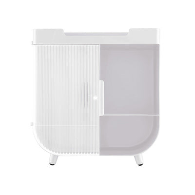 Superdrug Livingandhome Desktop Makeup Organizer with Magnetic Door- Buy online at McGrocer
