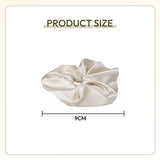 Livingandhome 4Pcs Hair Scrunchies Elastics Hair Bands