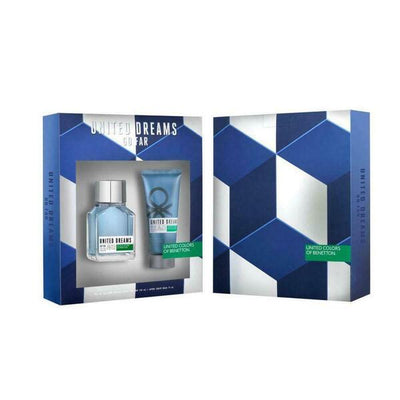 Superdrug Benetton United Dreams Men Go Far Gift Set 100ml EDT- Buy online at McGrocer