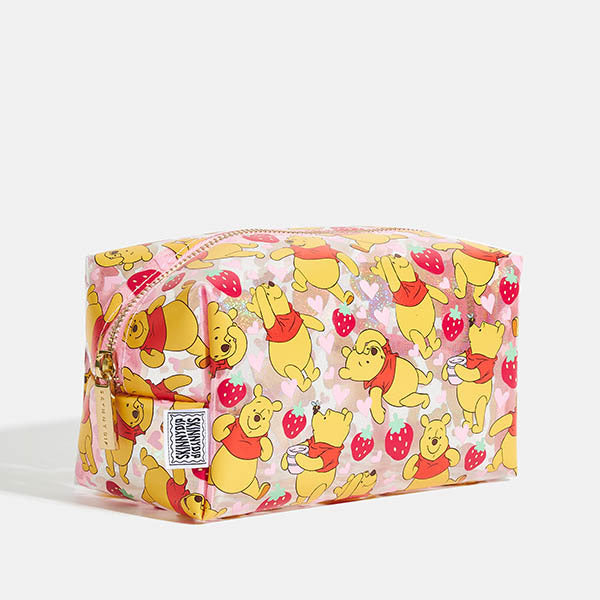 Skinnydip London Disney Winnie The Pooh Strawberry Makeup Bag 100% TPU