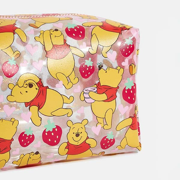 Skinnydip London Disney Winnie The Pooh Strawberry Makeup Bag 100% TPU