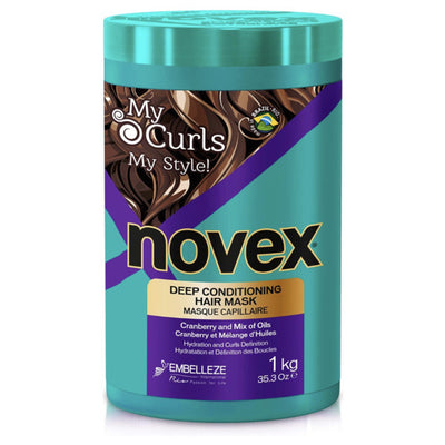 Superdrug Novex My Curls Hair Conditioning Mask for all Curly Hair Textures 1kg- Buy online at McGrocer