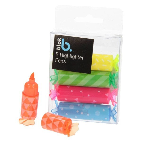 Sweet Highlighter Pen (Pack of 5)